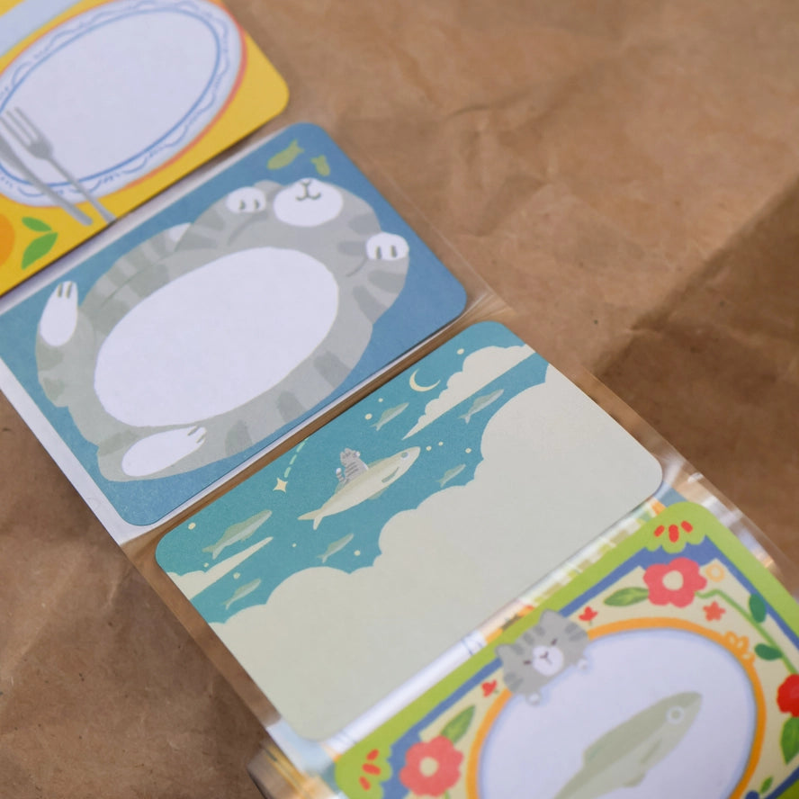 Sardine Fan Paper Roll Labels