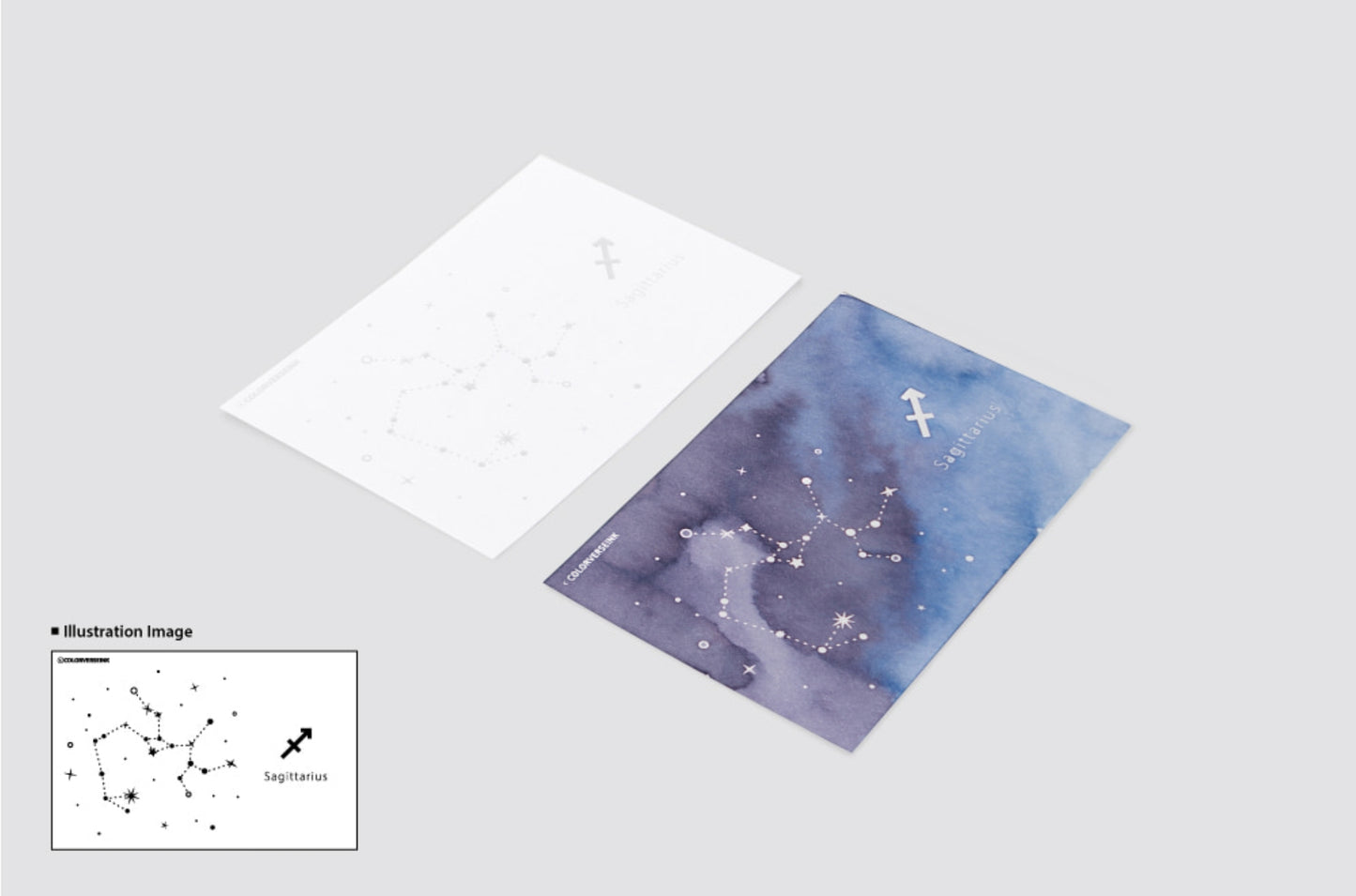 Ink Swatch Card Colorspace Constellation B