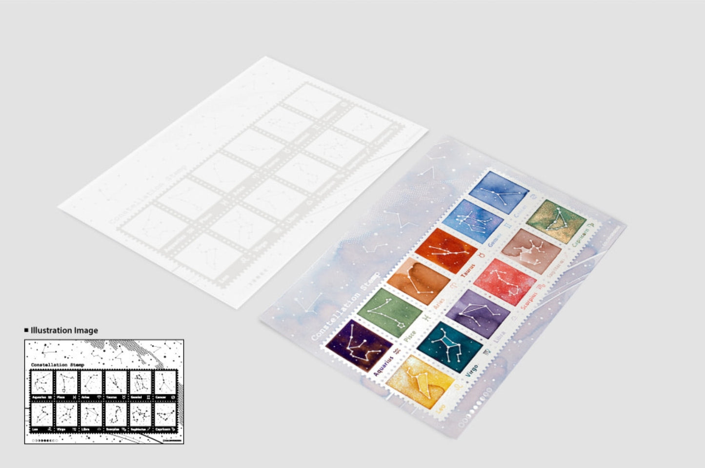 Ink Swatch Card Colorspace Constellation C