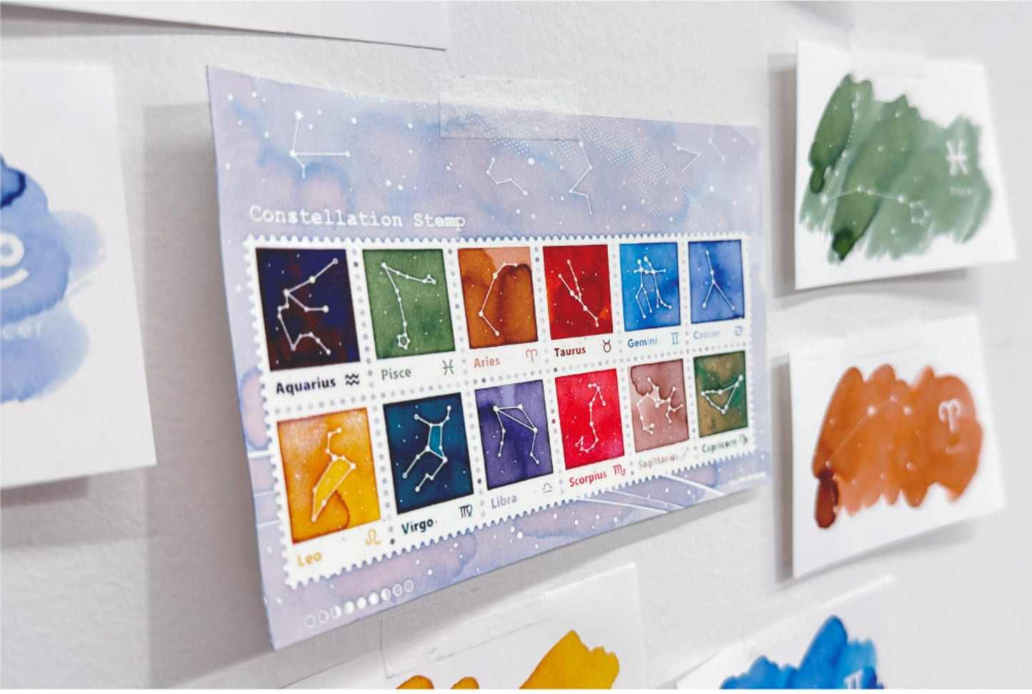 Ink Swatch Card Colorspace Constellation C