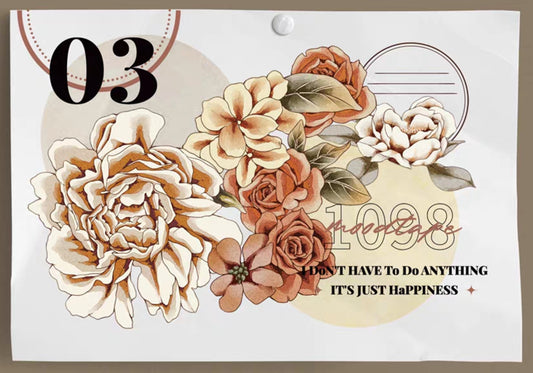 Vintage Roses Washi Tape