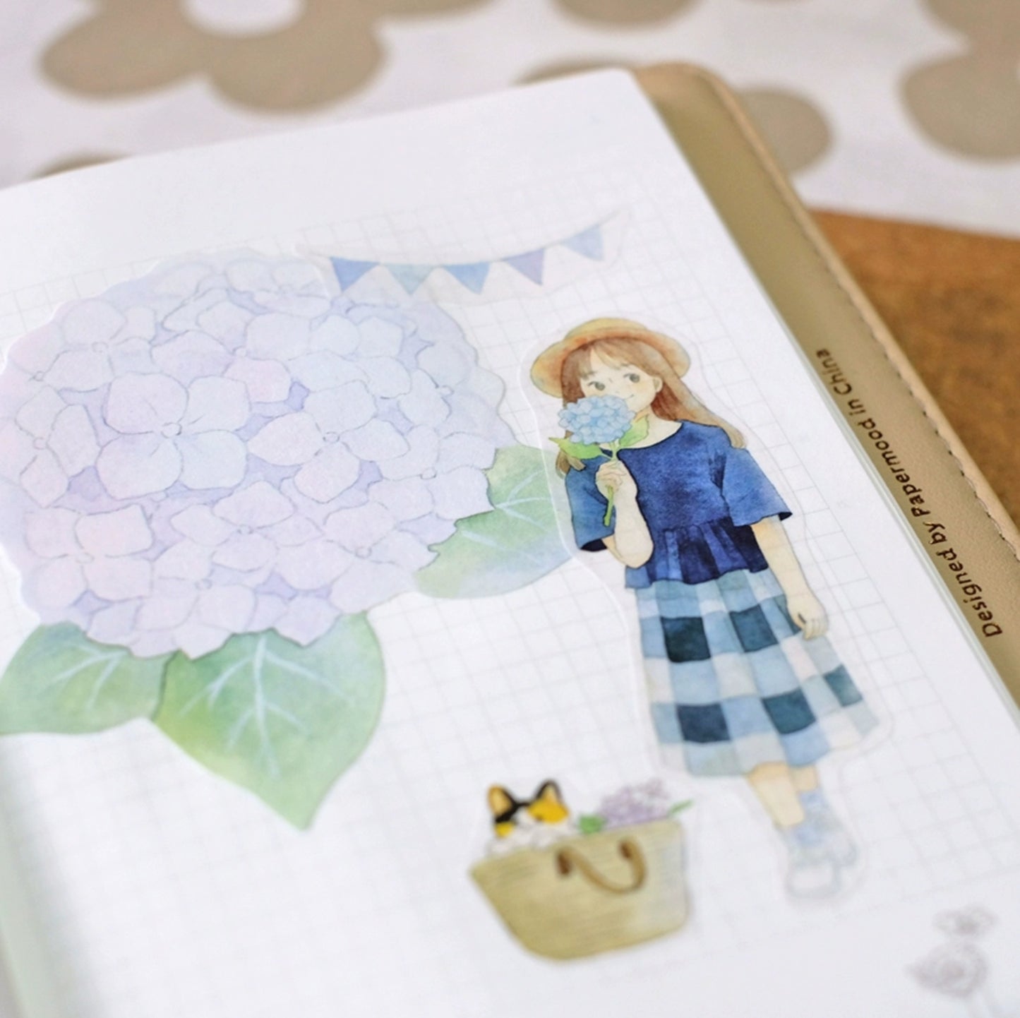 Hydrangeas & Me Stickers Set