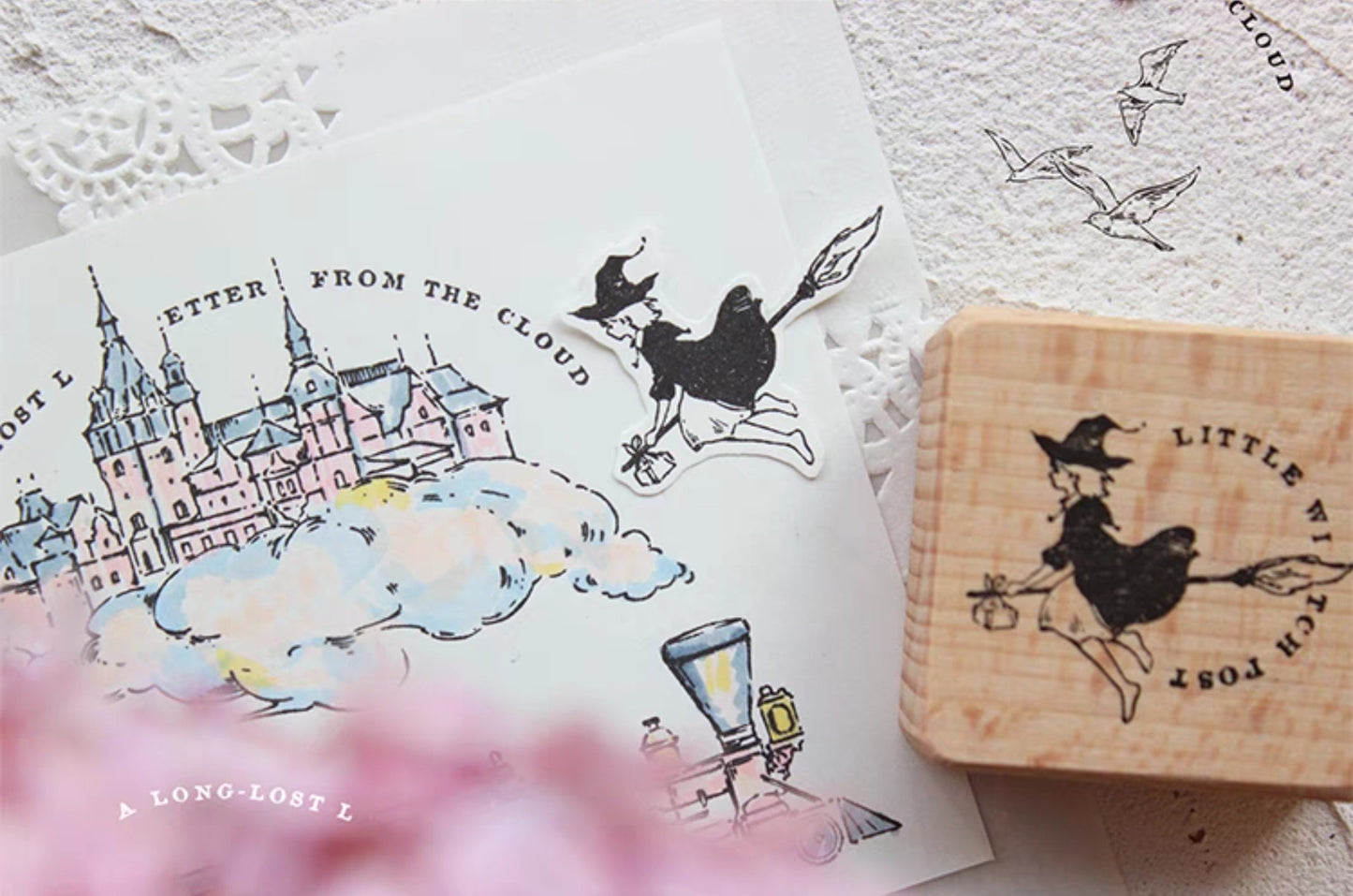 Little Witch Post Stamp