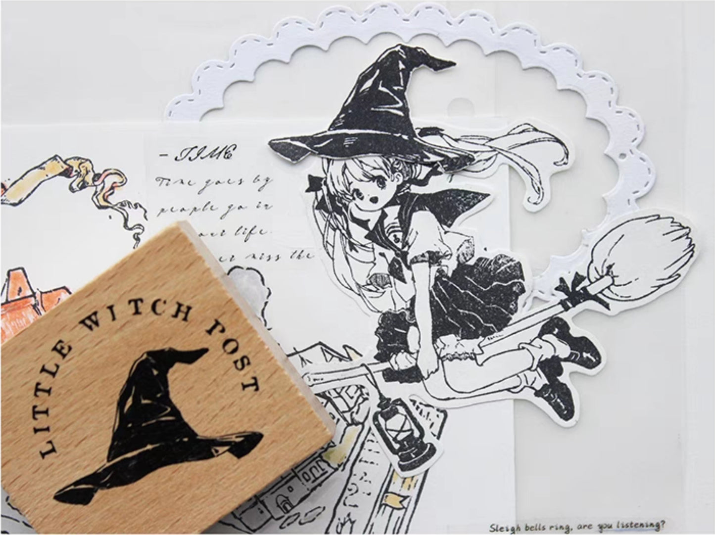 Little Witch Post II Stamp