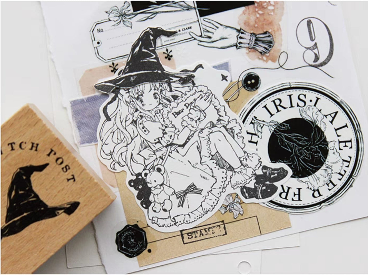 Little Witch Post II Stamp