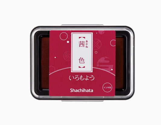 Shachihata Ink Pad - Madder Red