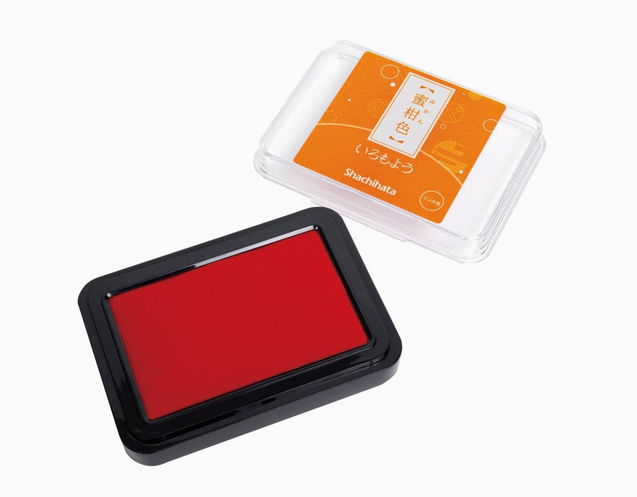 Shachihata Ink Pad - Mandarin Orange