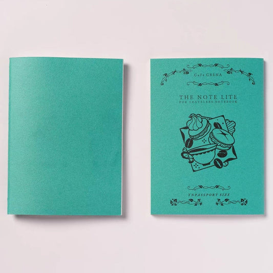 Crena Silk Tulle TN Passport Size Notebook - Blank