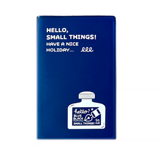 Papier Platz x Eric Hello Small Things! Pocket Log Notebook - Ink Bottle