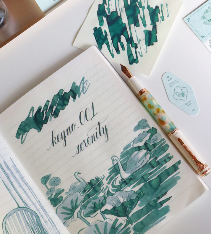Keyno Stay.tionery - Key no.001 Ink - Serenity