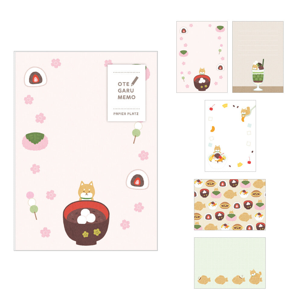 Shiba Inu Memo pad designed by Papier Platz.