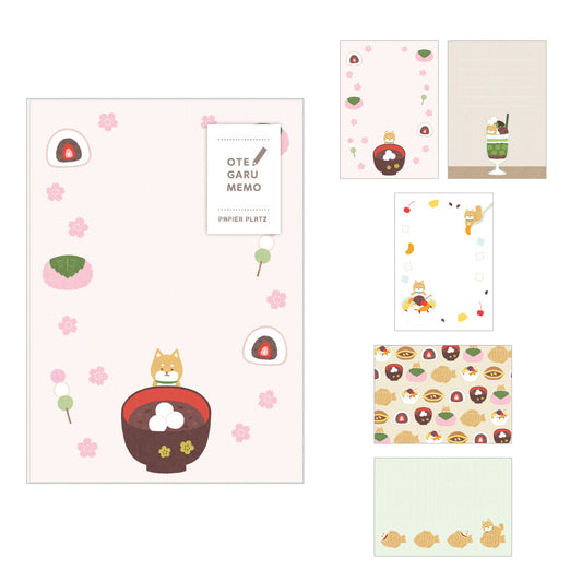 Shiba Inu Memo pad designed by Papier Platz.