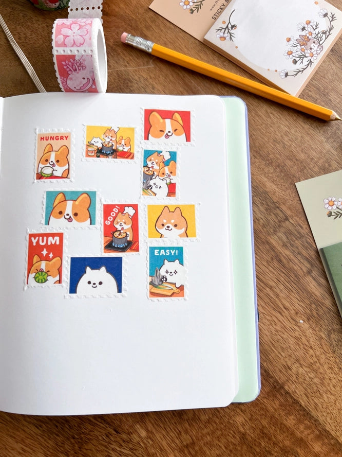 Soup Season Stamp Washi Tape