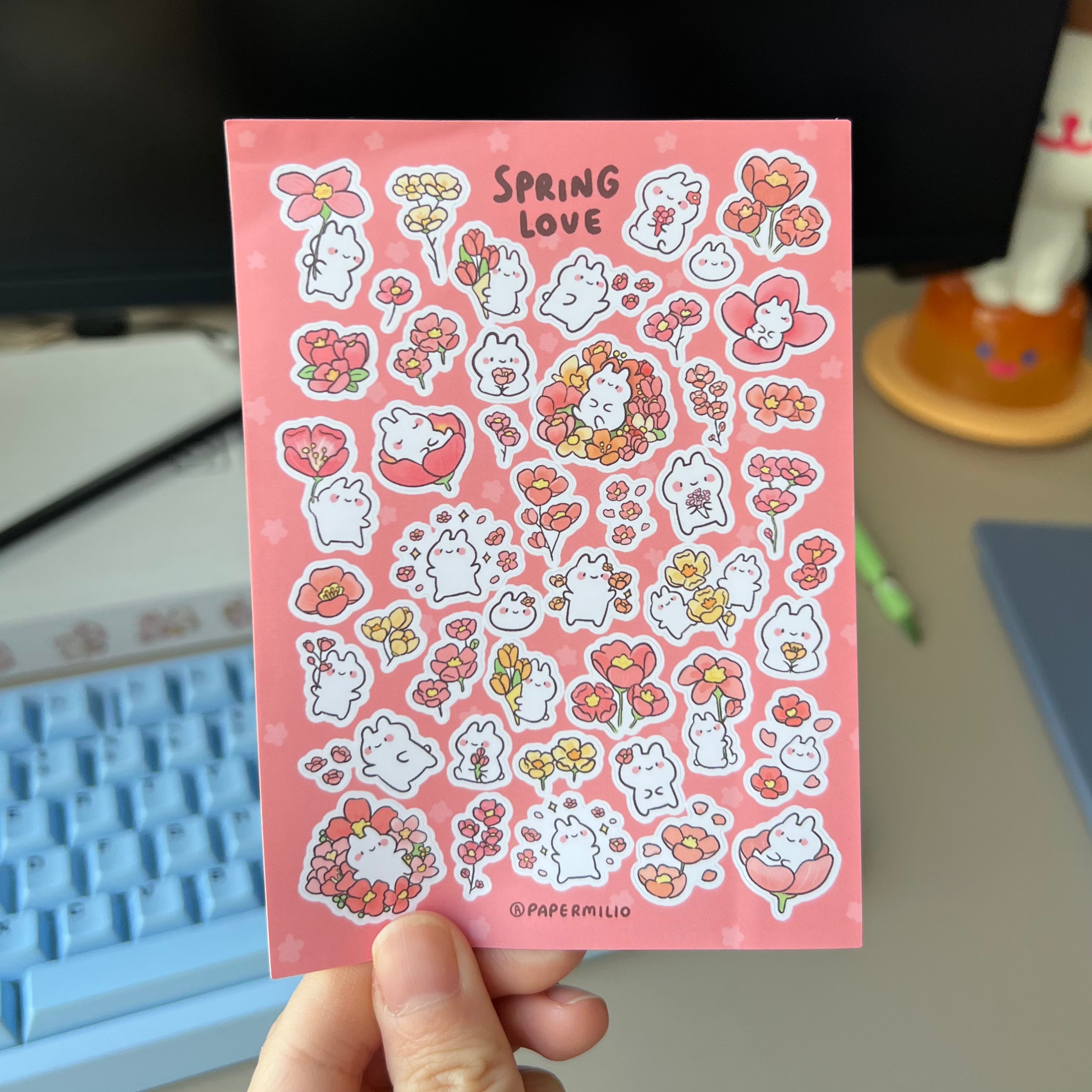 Spring Sticker Sheet Cute Spring Love Sticker Sheet – Soe & Soe
