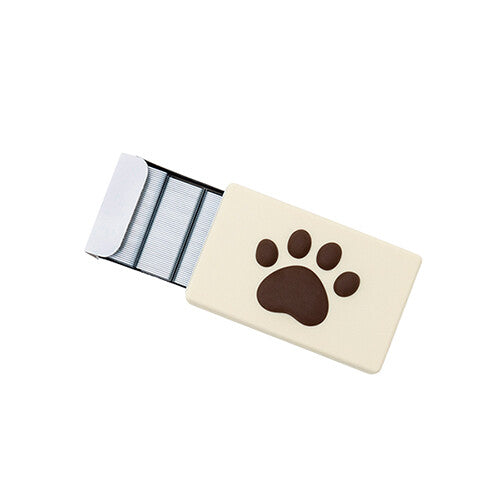 Staples with Silicone Cover - Brown Paws