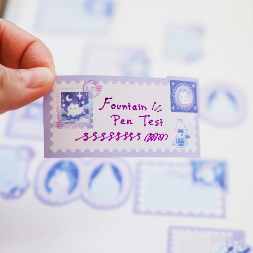 Star Bouquet (Kiss Cut) Paper Roll Labels