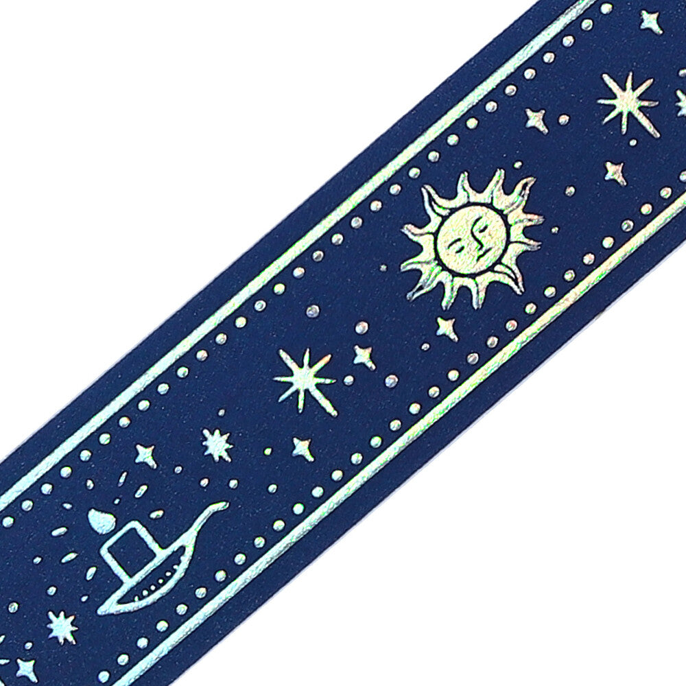 Star Magic Book Silver Foil-stamped Washi Tape  - Ao