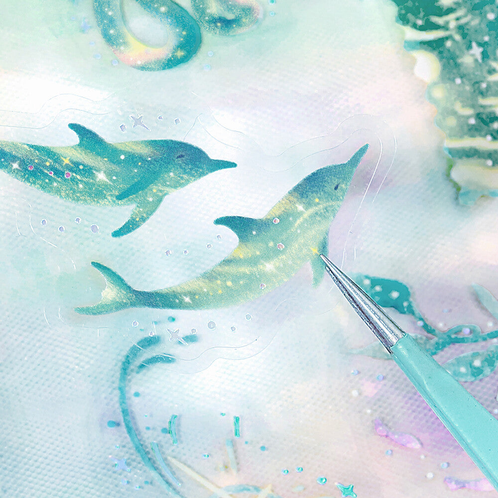 Stardust Magic Clear Stickers by BGM - Earth