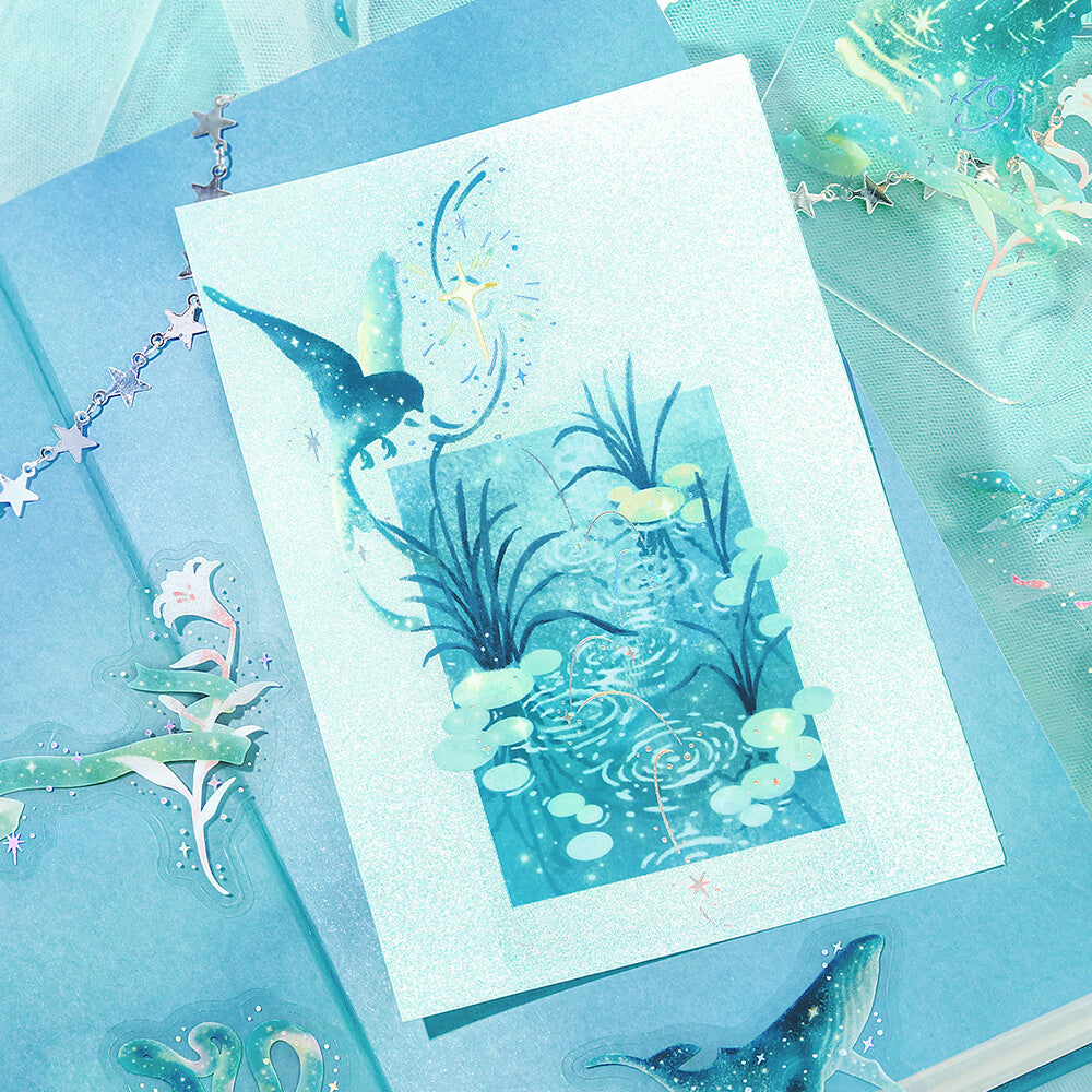 Stardust Magic Clear Stickers by BGM - Earth