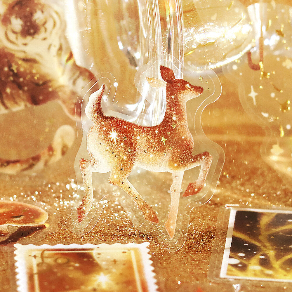 Stardust Magic Clear Stickers by BGM - Saturn