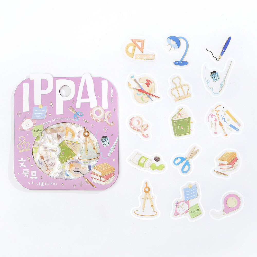 Stationery Clear Stickers by BGM