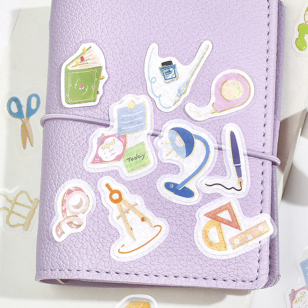 Stationery Clear Stickers by BGM