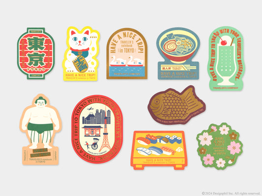 Traveler’s Notebook Tokyo Edition - Sticker Set