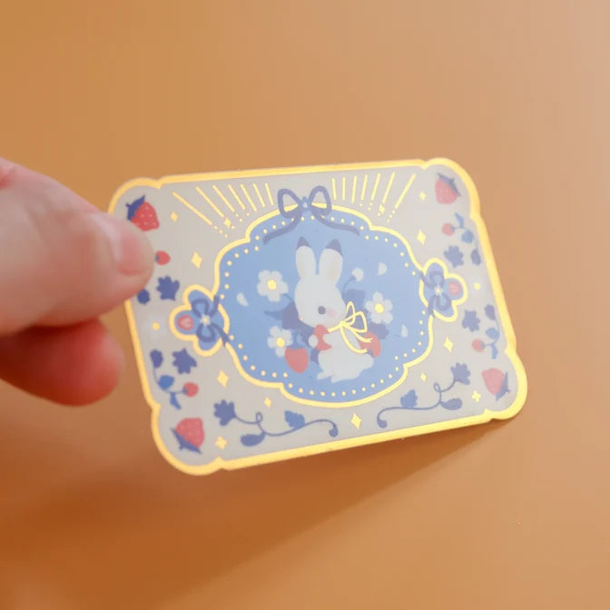 Strawberry Harvest Vinyl Sticker (Holographic)