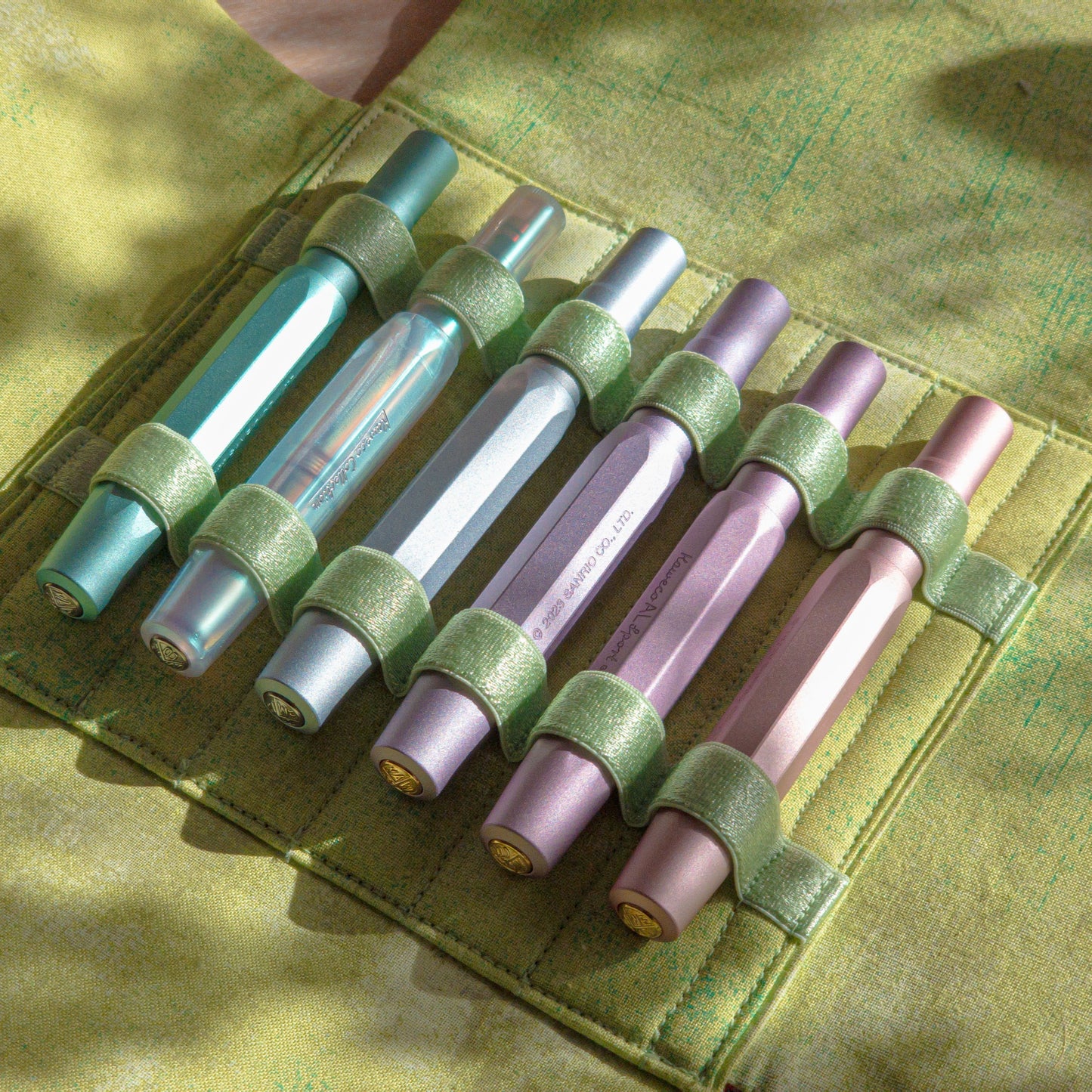 Handmade Strawberry x Lime Mini Pen Wrap