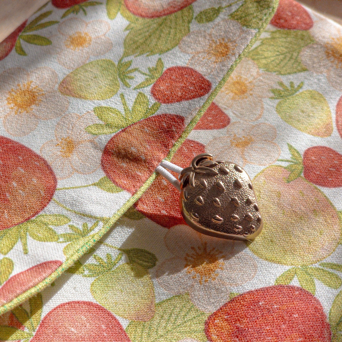 Handmade Strawberry x Lime Mini Pen Wrap