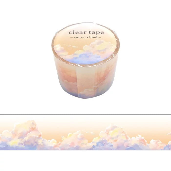 Sunset Cloud Clear Tape