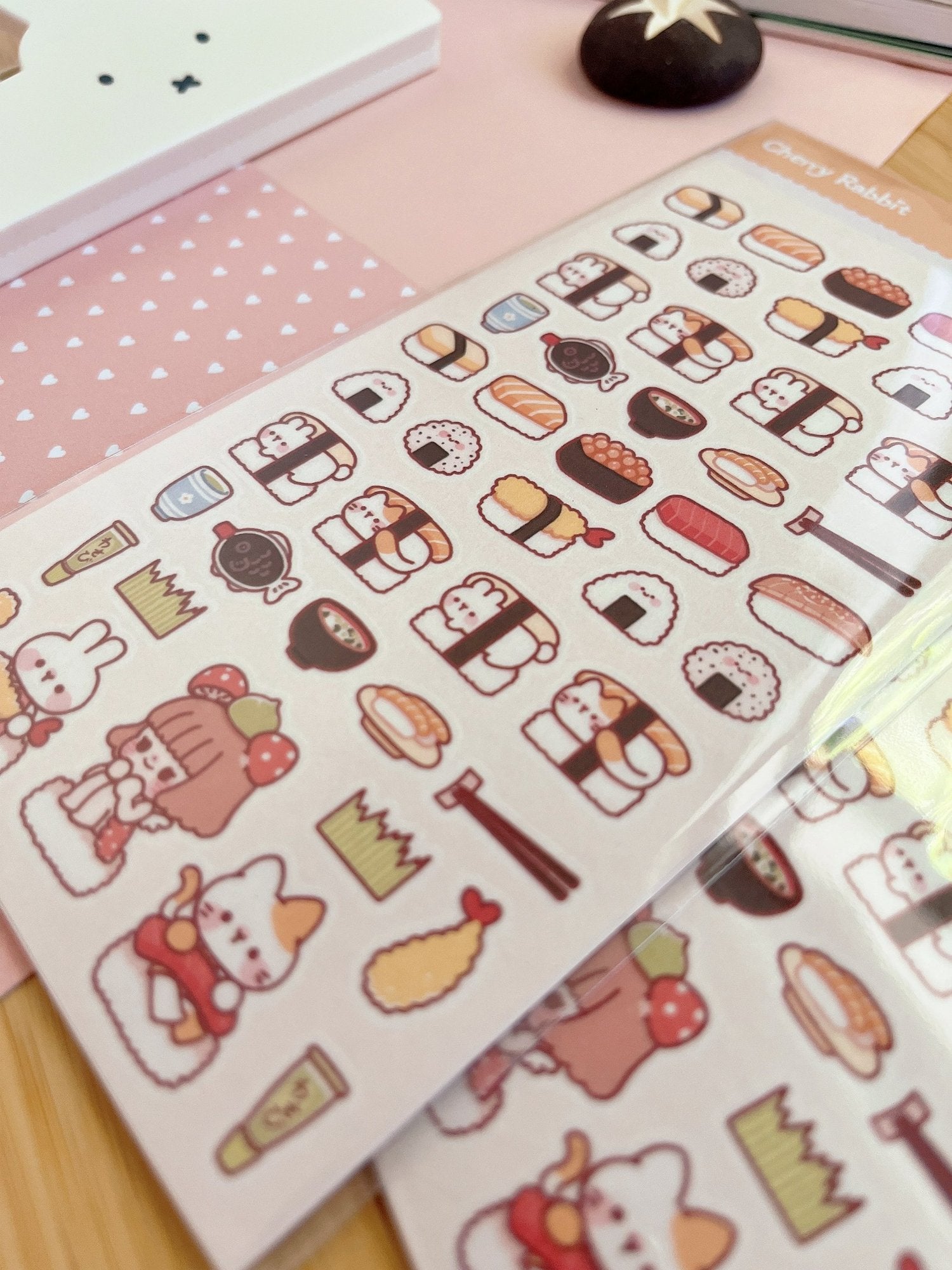 Sushi Party Sticker Sheet