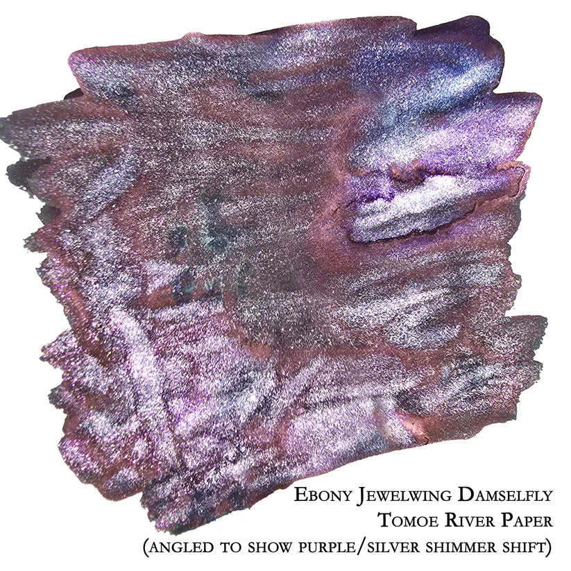 2025 July Limited Edition - Ebony Jewelwing Damselfly