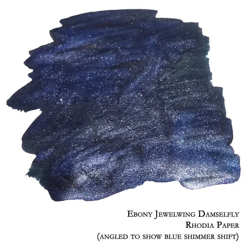 2025 July Limited Edition - Ebony Jewelwing Damselfly