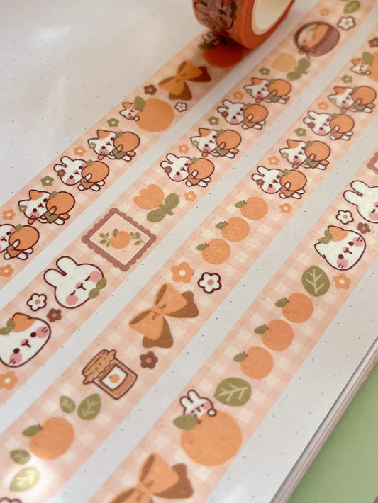 Sweet Orange Washi Tape