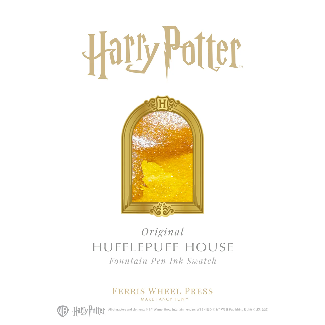 Ferris Wheel Press Harry Potter Hufflepuff House 38mL Swatch1