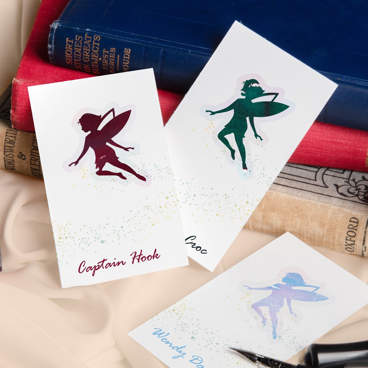 Tinker Bell Ink Swatch Cards