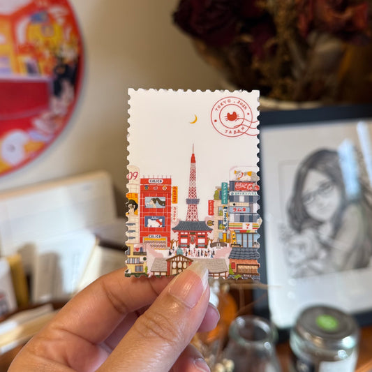 Tokyo Memory Stamp Sticker