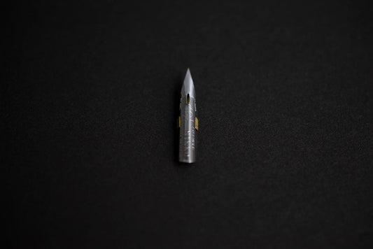 Tachikawa G-Pen Nib Chrome Finish with Reservoir (Set of 3)