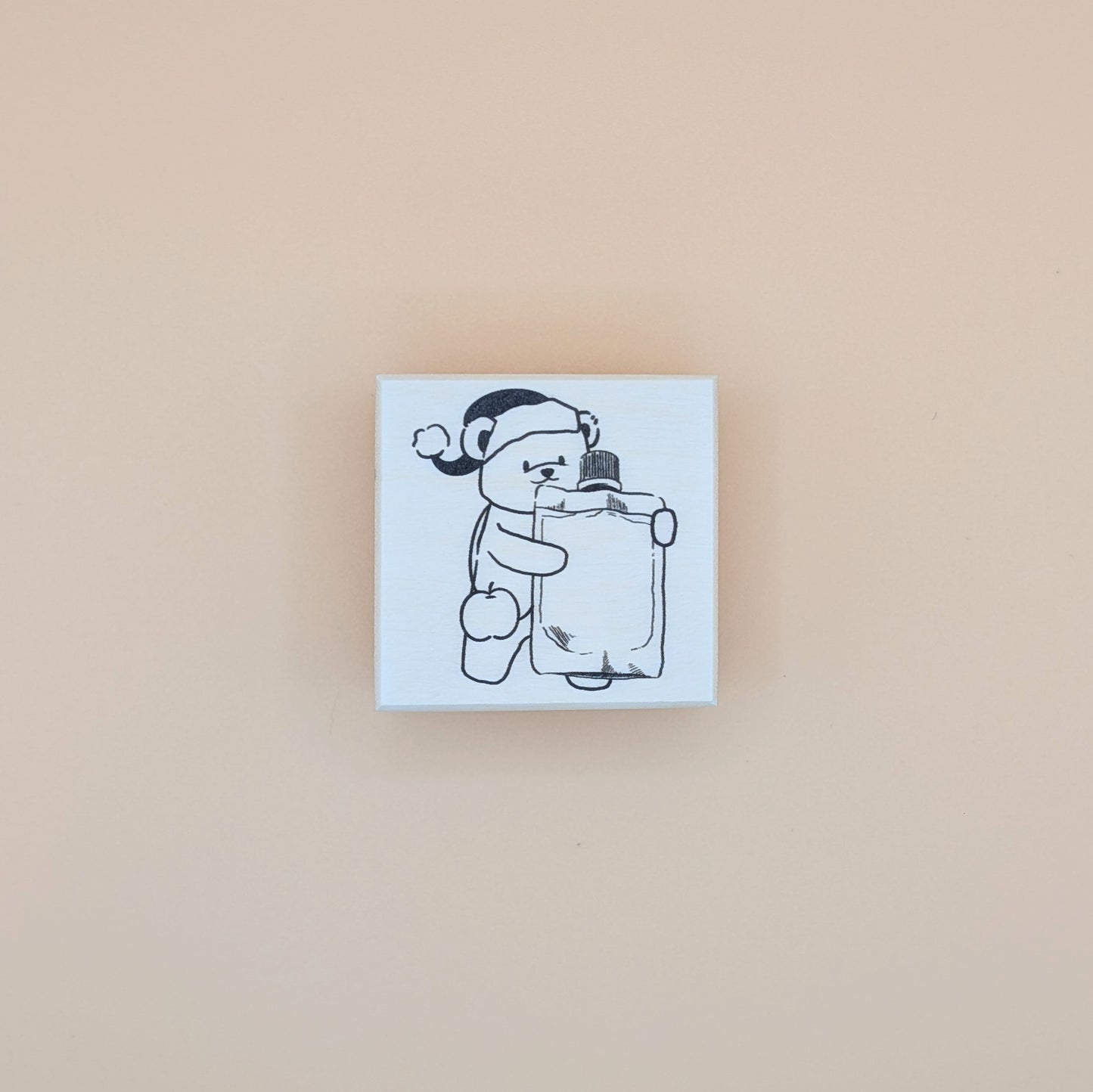 Teddy Ink Pouch Stamp