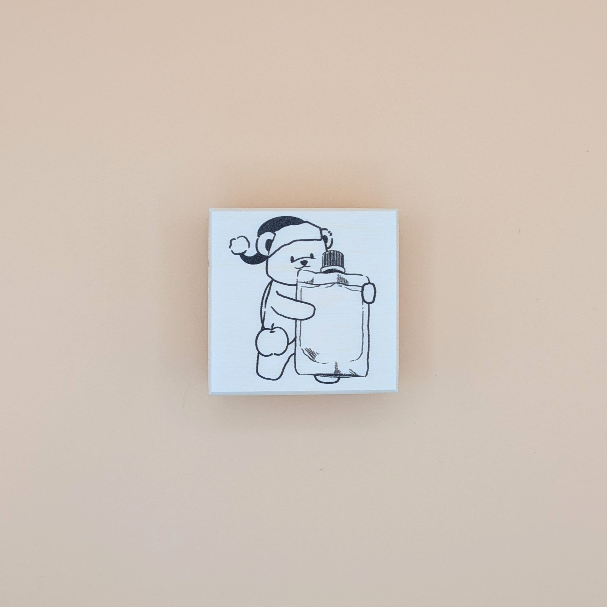 Teddy Ink Pouch Stamp
