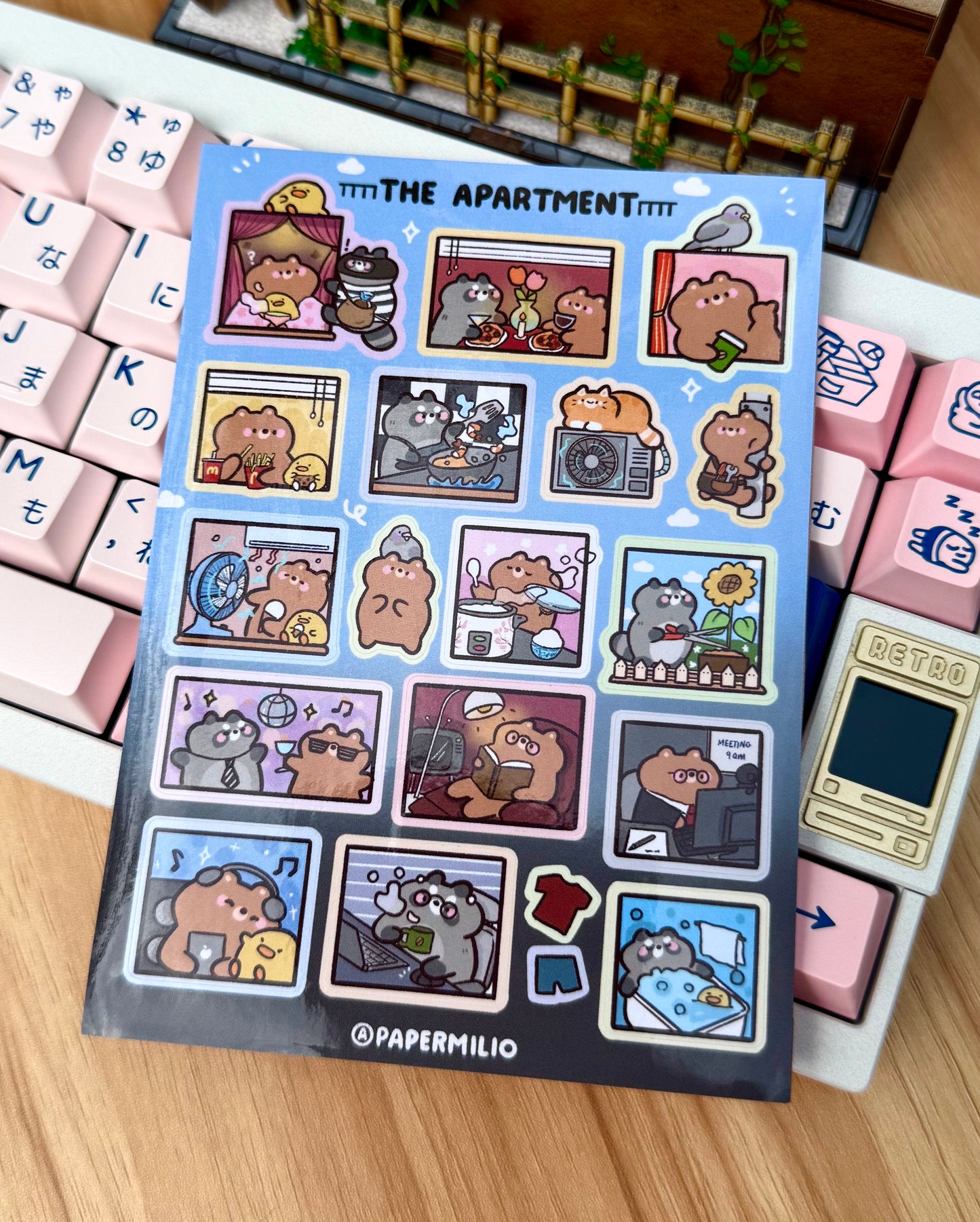 The Apartment Sticker Sheet