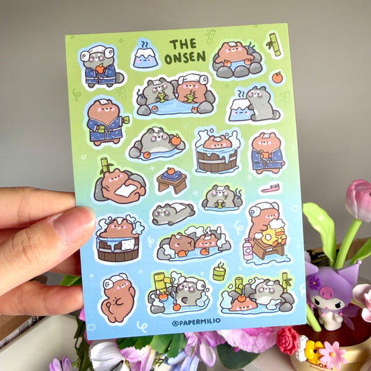 The Onsen Sticker Sheet