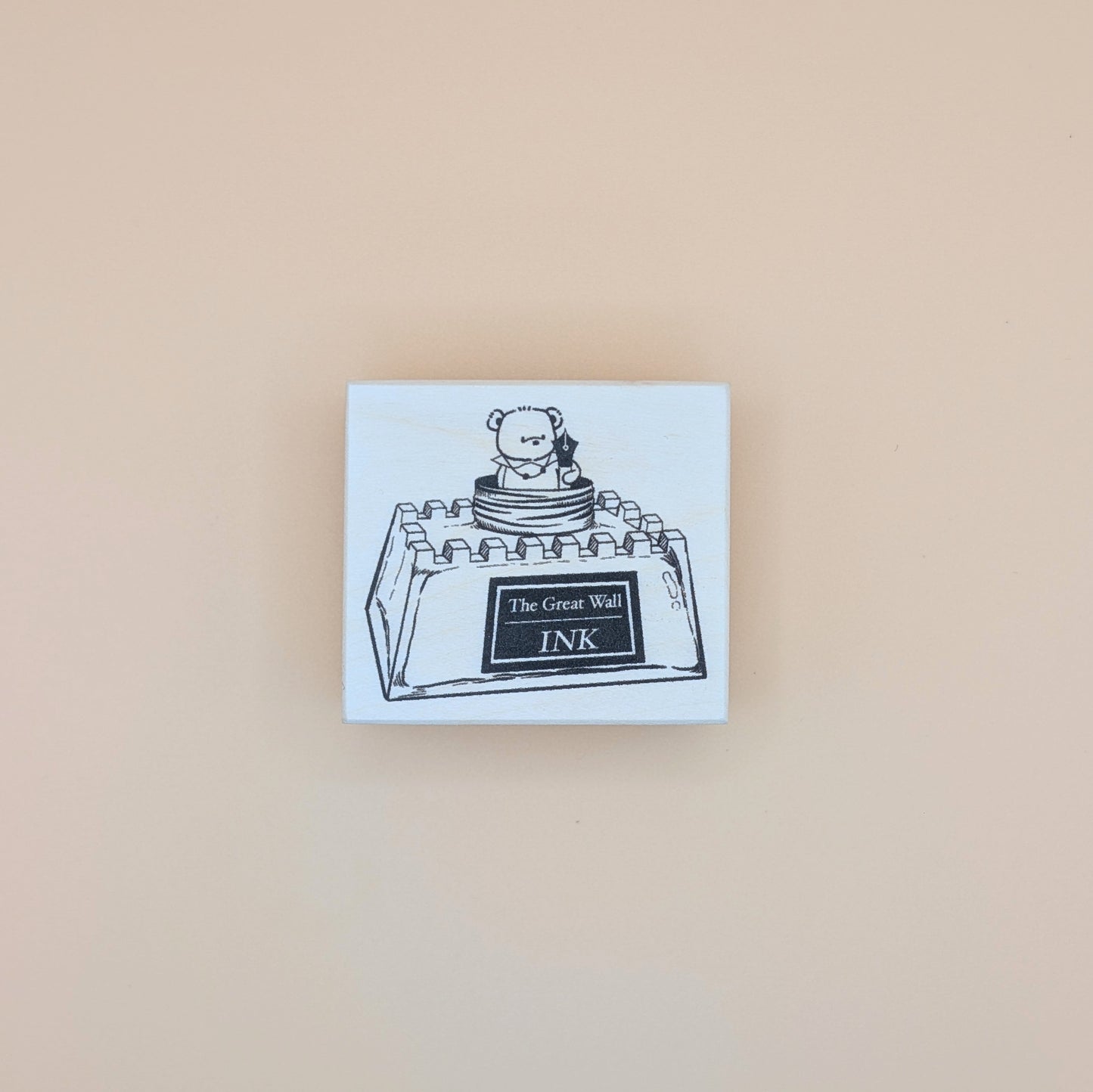 The Great Wall of Ink Stamp