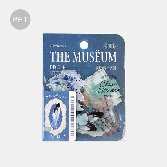 The Museum sticker flakes designed by BGM - Aobane