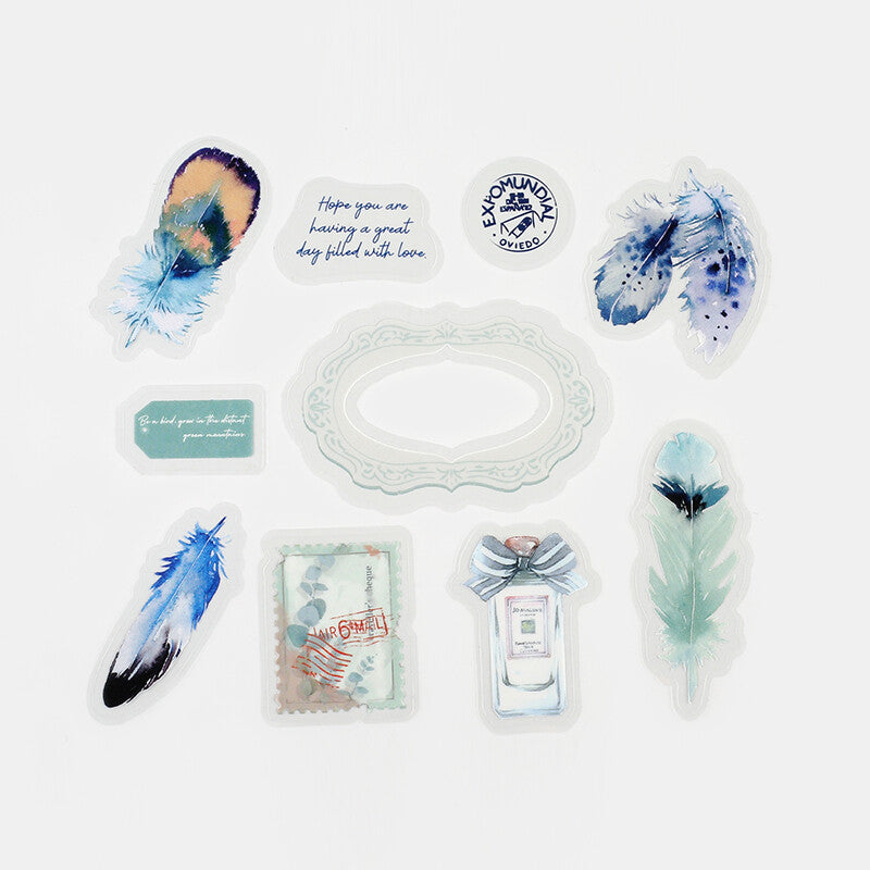 The Museum sticker flakes designed by BGM - Aobane