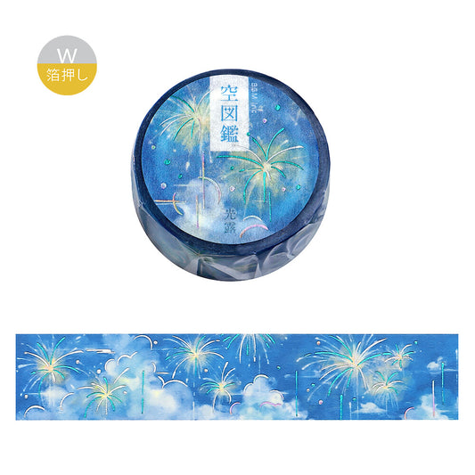The Sky of One Day Foil-stamped Washi Tape - Kouro