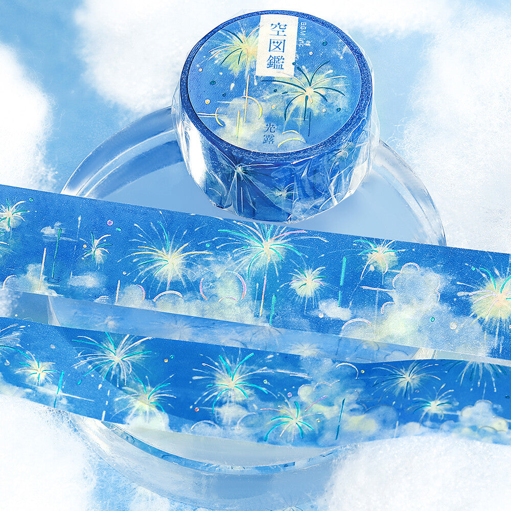 The Sky of One Day Foil-stamped Washi Tape - Kouro