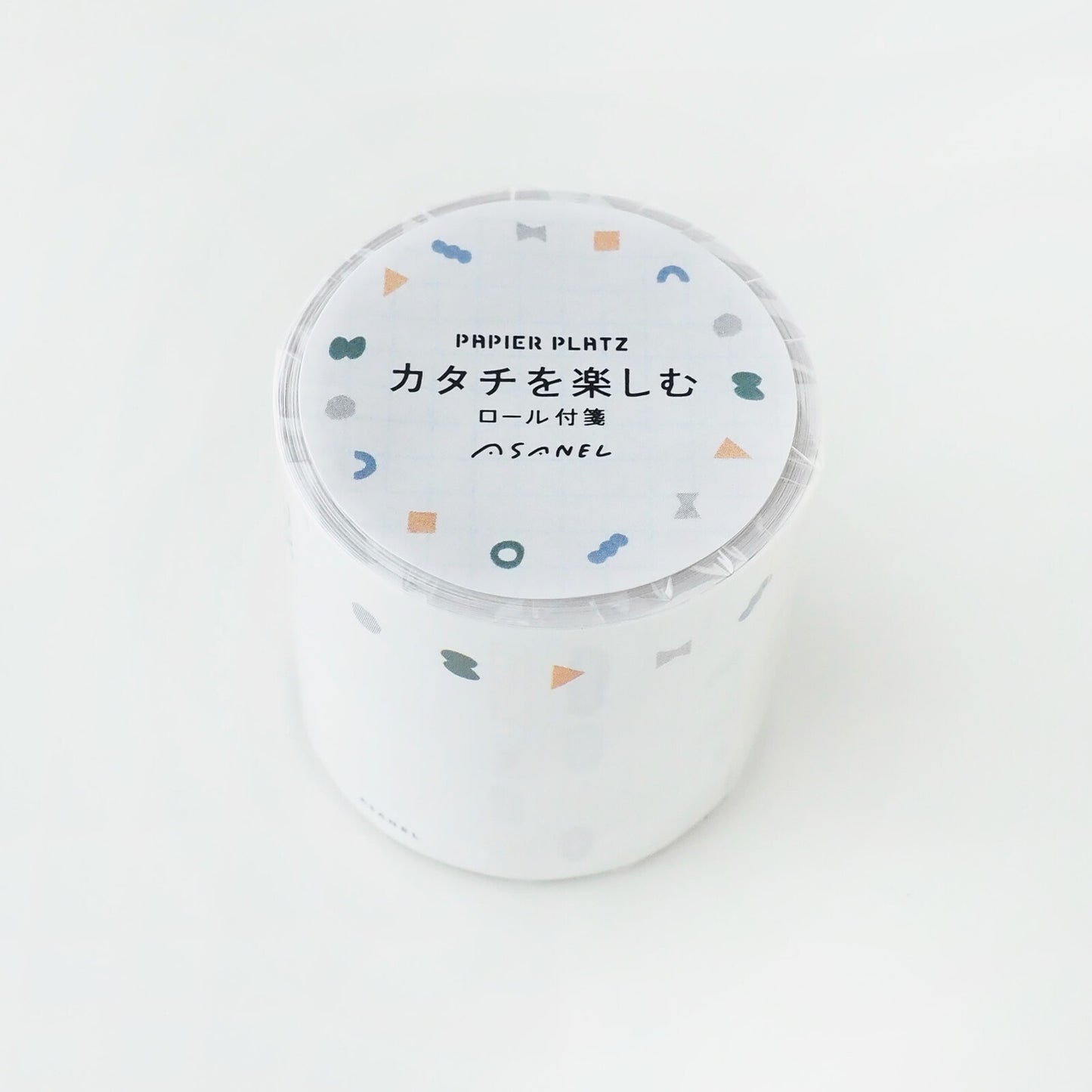 Sticky notes roll designed by illustrator Asanel.