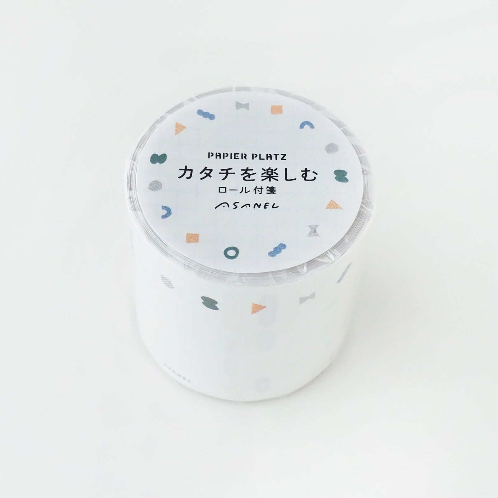Sticky notes roll designed by illustrator Asanel.